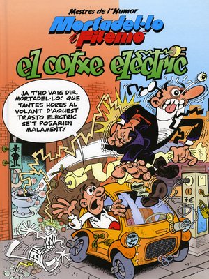 cover image of Mortadel·lo i Filemó. El cotxe elèctric (Mestres de l'Humor 33)